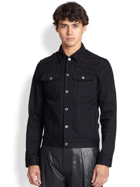 givenchy dress coat|givenchy denim jacket.